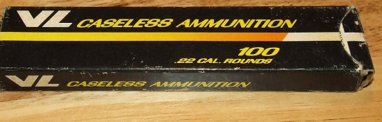 VL Caseless 22 cal. Ammo.