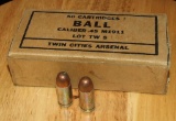 1950's USGI Twin Cities 45 ACP ammo box