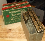 30-40 Krag,  25 rounds of soft point ammo