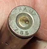 7.65  Argentine Mauser dummy round.