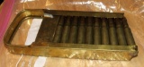 20 round clip of 7.35 Italian Carcano ammo.