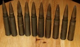 10 rounds, 8mm WW 2 German military ball.