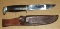 Case  XX USA belt knife and sheath.