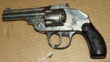 Iver Johnson Hammerless 38 S&W Revolver