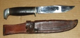 Case  XX USA belt knife and sheath.