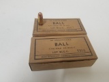 2-50 rnd boxes M1911 .45 cal ball