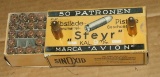 German 9mm Steyr ammo, 50 rounds