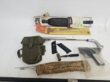 Sling, Cleaning Rods, U.S Pouch, Powder Measure.
