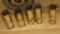 5 Old ALCAN 12 brass shells.