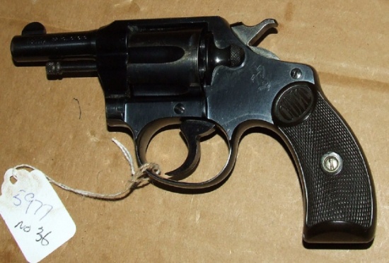 Colt Pocket Positive 32 S&W revolver
