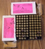 2-50 round boxes  SPA  45ACP,  185 grain JHP