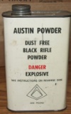 Old AUSTON  Back Powder Can