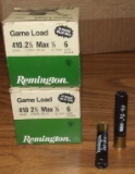 Remington 410  Game load,  37 rounds