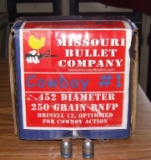 Missouri Bullet Co .452 dia.  250 gr.  RNFP