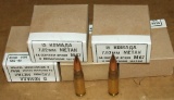 Yugoslavian  7.62X39  75 rounds.