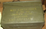 Vietnam Era 5.56 M196 ammo can.