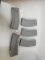 5 steel AR mags - new