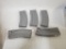 5 steel AR mags - new