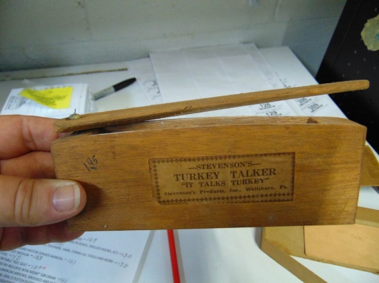 Stevenson Turkey Talker call in original box