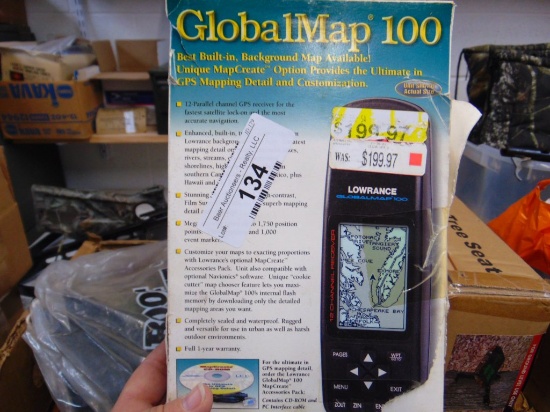 lowrance global map 100 gps