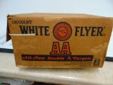 box of white flyer clay pigeons