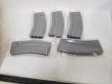 5 steel AR mags - ne