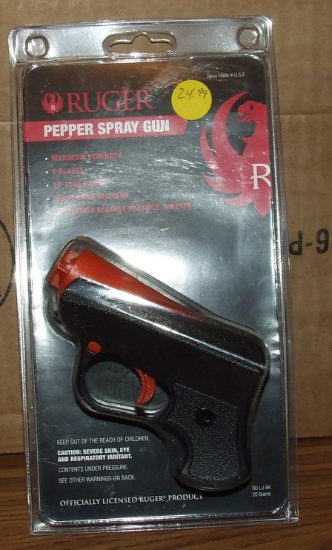 Ruger Pepper Spray Gun