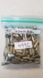 240 Rounds of Once Fired 10mm Auto Brass