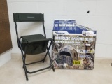 dog house blind w/free highback chair