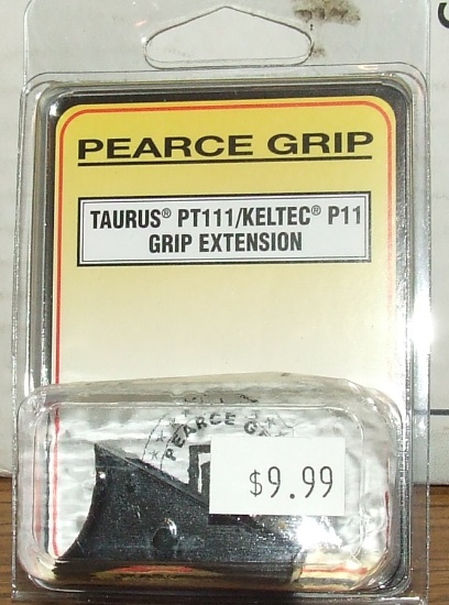 Pierce Grip Extension,  Taurus PT 11,  Keltec P-11