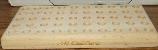 40 Caliber 50 Round  Wood Loading Block