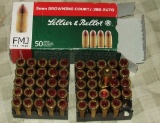 Sellier & Bellot  380 Auto, 50 Rounds