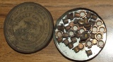 Very Old 1800's Winchester Musket Cap Tin.