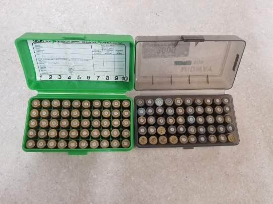 2 boxes (100 ct) 243 brass casings