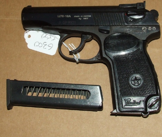 Russian Makarov Baikal Ij 70 9 Mak Pistol Firearms Military
