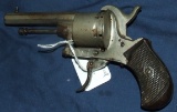Belgian Pin Fire 30 cal Revolver