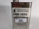 2lb can IMR-4895 smokless powder