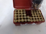 28 rnds 357mag & 22 empty brass
