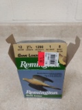 4-25 rnd box Remington 12ga  2 3/4