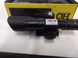 2.5-10x40 dual-illuminated scope w/green laser &