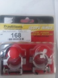 2 sets Traditions scope rings