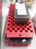 3 (38-357) reloading trays & 1 (45) plastic box