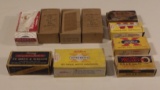 10 empty collectible ammo boxes