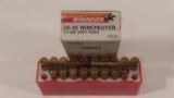 20 rnd box 25-35 117gr SP (hard to find) ammo