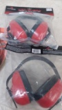 ear muffs (1 with safety glasses)