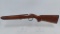 Wooden Remington bolt action rifle stock