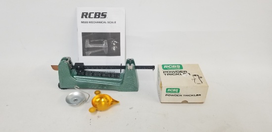 RCBS powder scale and powder trickler