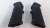 2 sets blk plastic pistol grips
