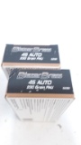 2 - 50 rnd box Blazer Brass 45acp 230gr FMJ