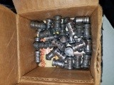 box lot blk powder accessories & 30 cal bullets